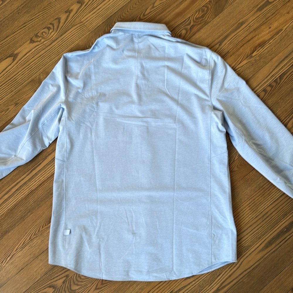 Lululemon Athletica Commission Long Sleeve (Blue, Button Down) XL - Picture 3 of 6